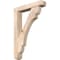 Ekena Millwork Olympic Craftsman Smooth Bracket w/ Offset Brace, Douglas Fir, 5 1/2"W x 28"D x 40"H BKT0604X28X40OLY04SDF - alternate 1